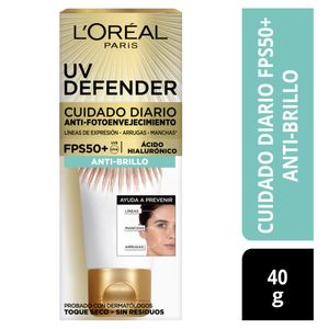 Protector Solar UV Defender Antibrillo 40ml