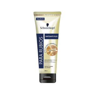 Matizante Plus Schwarzkopf efecto anti-amarillo x200ml