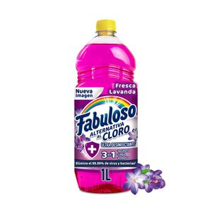 Limpia Pisos Fabuloso Alternativa Al Cloro Fresca Lavanda x1L