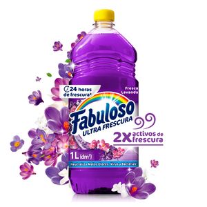 Limpia Pisos Fabuloso Antibacterial Lavanda 1 lt