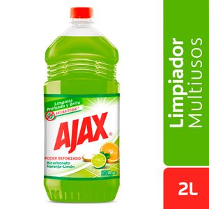 Limpia Pisos Ajax Bicarbonato Naranja-Limon 2lt