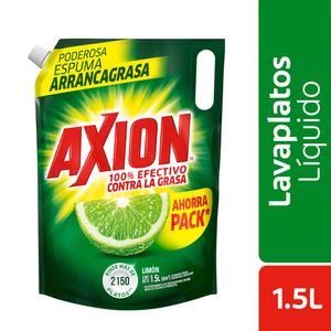 Lavaplatos Liquido Axion Limon 1.5 lt