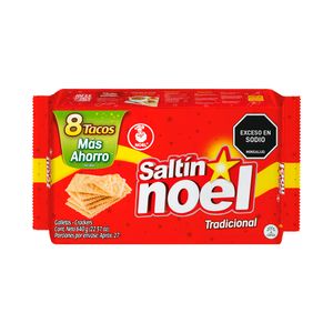 Galleta Saltin Noel Tradicional x8 Tacos x640grs