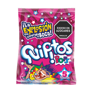 Quipitos pops bolsa x5und x40g