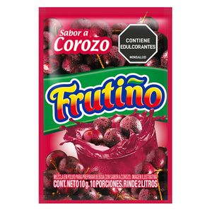 Refresco Frutino en Polvo Corozo Rinde 2lt x10grs