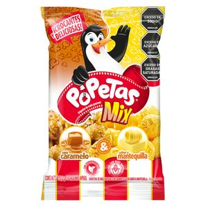 Crispetas Popetas mix Caramelo y Mantequilla x 118g