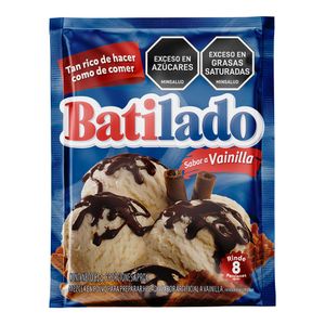 Helado en polvo Batilado vainilla en sobre x82g