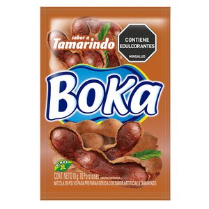 Refresco Boka en Polvo Tamarindo Rinde 2lt x10grs