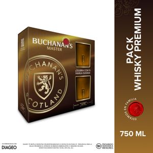 Pack Buchanan'S Master Whisky Escocés 750ml