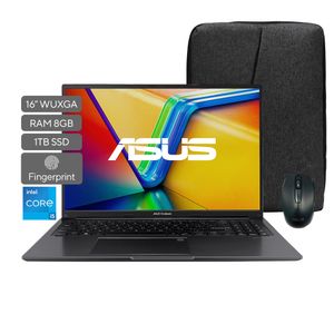 Computador Portátil ASUS Vivobook 16” X1605ZA-MB928W Intel Core i5 / 8GB / 1TB / Morral + Mouse