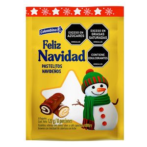 Pastelitos navideños rellenas surtidas x8und x200g