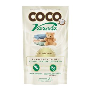 Detergente Coco Varela Líquido Doypack x1300ml