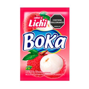 Refresco Boka Polvo Lichi Rinde 2lt x10grs