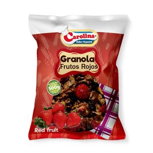 Granola Carolina Frutos Rojos x500grs