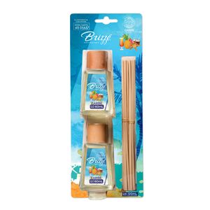 Ambientador Brizze Varitas Rattan Caribe x2 Und x60ml