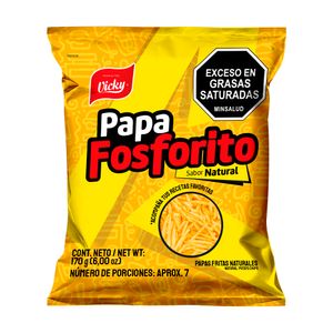 Papas Productos Vicky Fosforito Natural x170grs