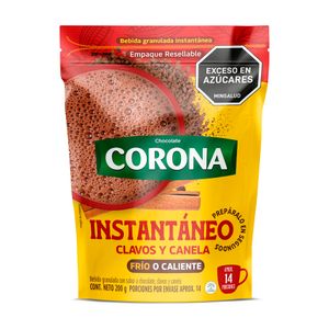 Chocolate Corona Instantáneo Clavos Canela x200grs