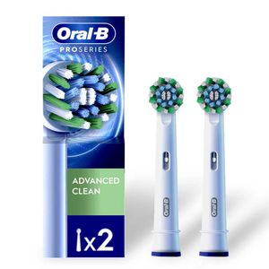 Cabezal de Repuesto Redondo Oral-B Advanced Clean para Cepillo de Dientes Eléctrico 2 Und
