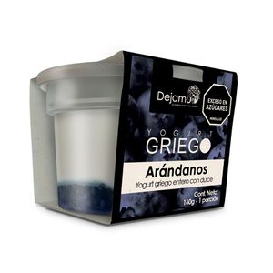 Yogurt griego Dejamu arándanos x160g