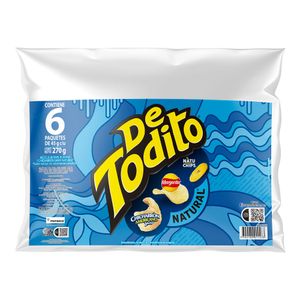 Pasabocas De Todito Paketon Natural X6 Unidades X45g