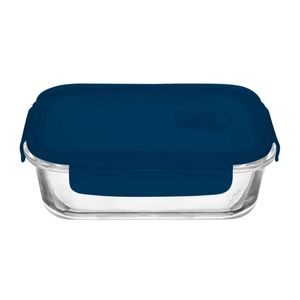 Contenedor Refractario Hermético en Vidrio de 640ml + Tapa Plástica