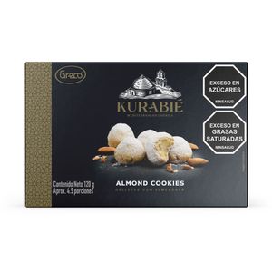 Galletas Greco kurabie almendras x120g