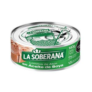 Atún La Soberana lomitos aceite x140g